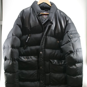 LEONINE Men's Puffer Jacket/Winter Bomber Jacket Black SEE‎ DESCRIPTION FOR SIZE